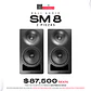 Kali Audio Sm 8 Monitores de Estudio (2 Piezas) - Miniatura 2