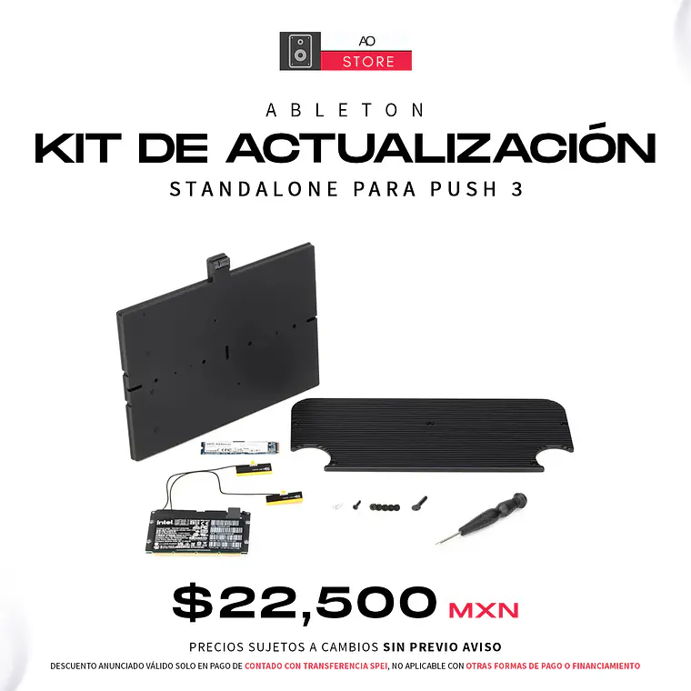 Kit de Actualización Standalone para Ableton Push 3 2