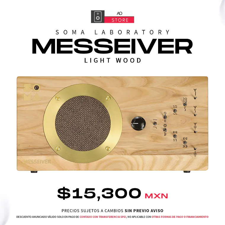 Soma Laboratory Messeiver Light Wood Radio de Onda Corta 2