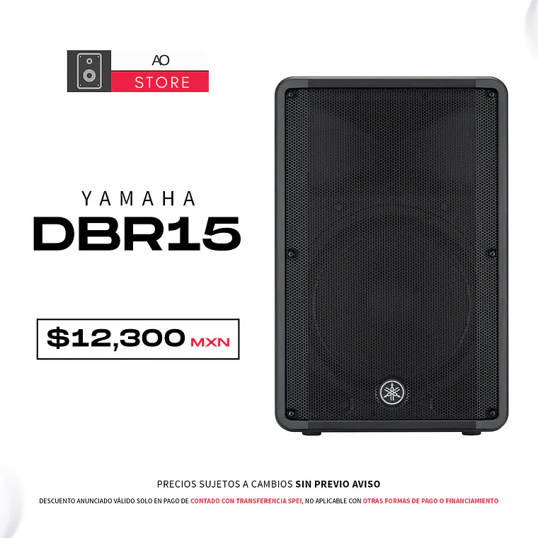 Yamaha DBR15 Bocina Activa 2