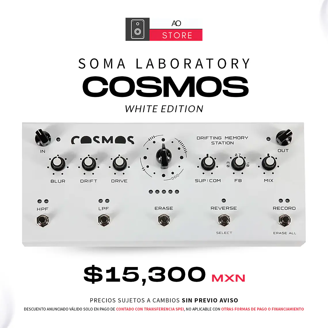 Soma Laboratory Cosmos Drifting Memory Station Edición White