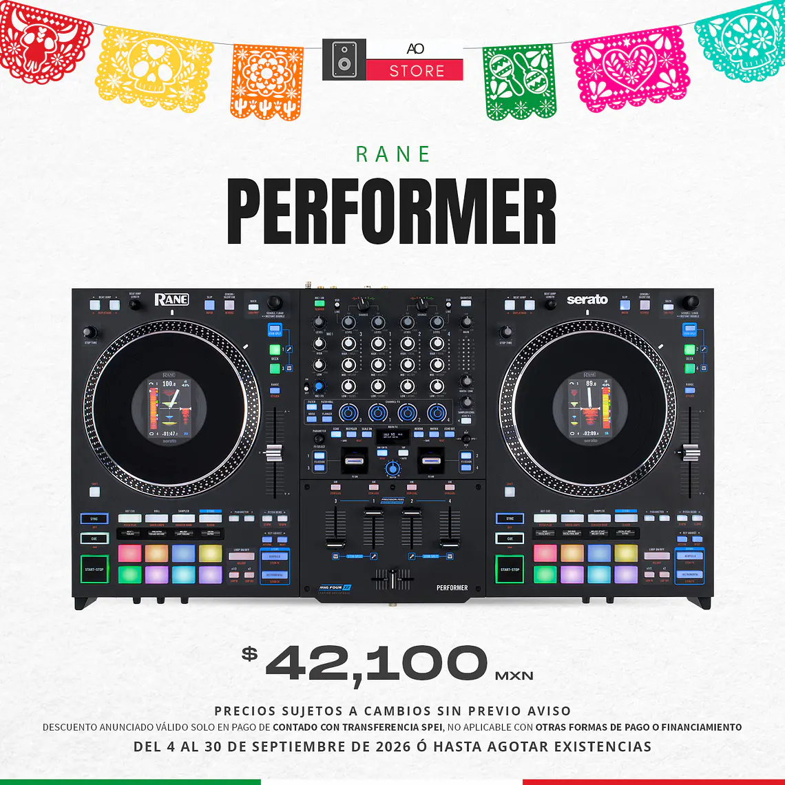Rane Performer Controlador Para Dj de 4 Canales 2