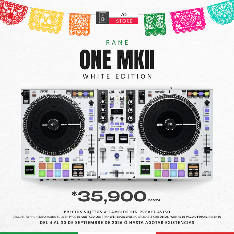 Rane One MkII White Controlador para DJ 2