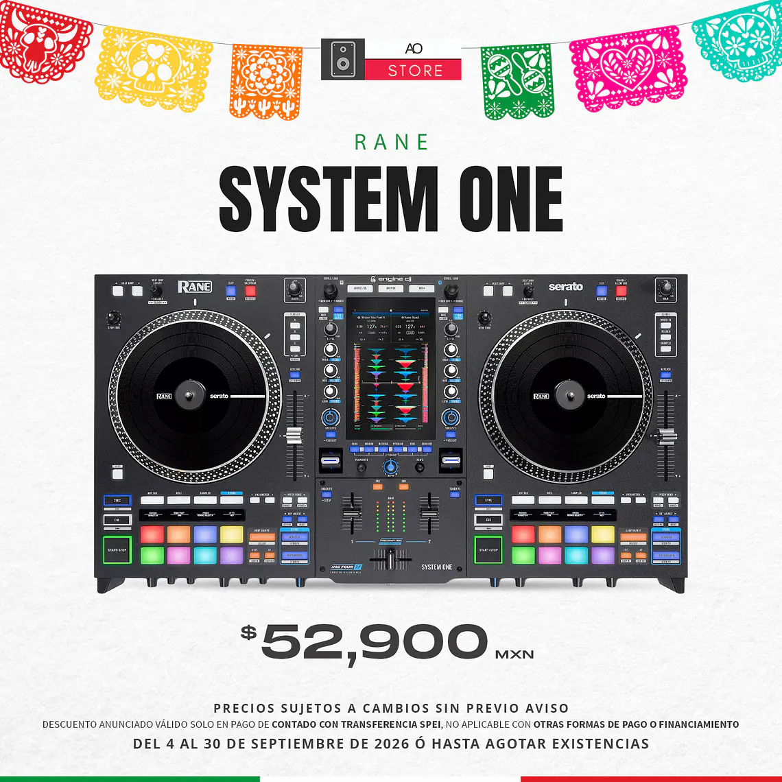Rane System One Controlador para DJ 2