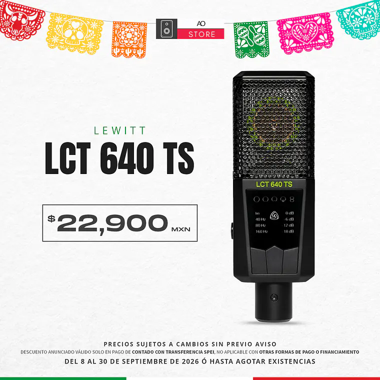 Lewitt Lct 640 Ts Micrófono Multipatrón 2