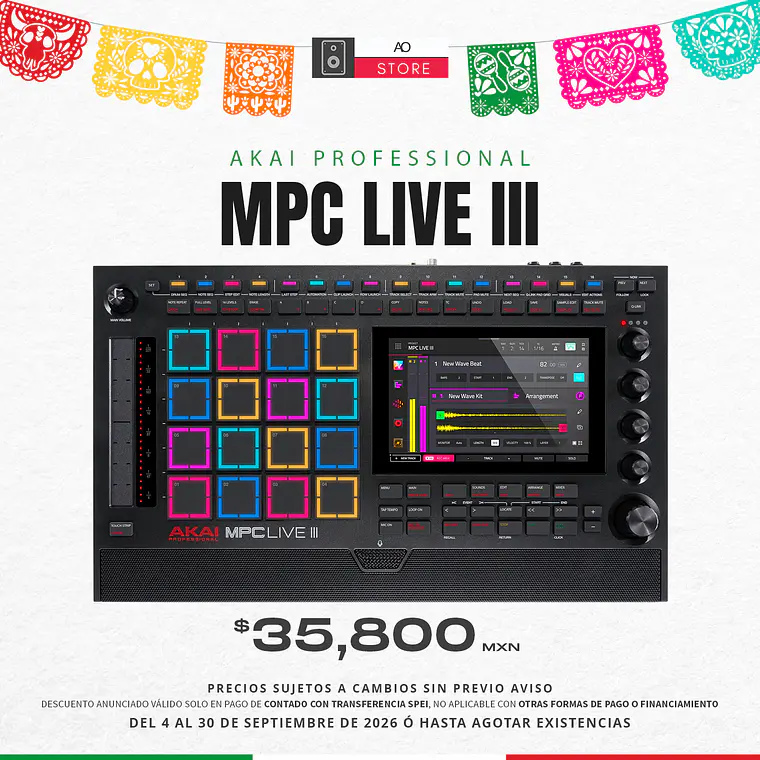Akai Professional Mpc Live III Secuenciador y Caja de Ritmos 2