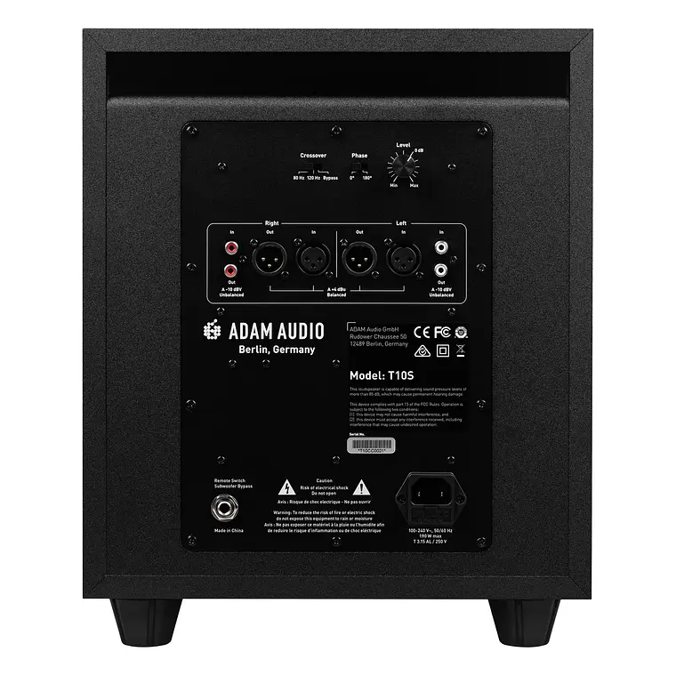 Adam Audio T10s Subwoofer de Estudio 3