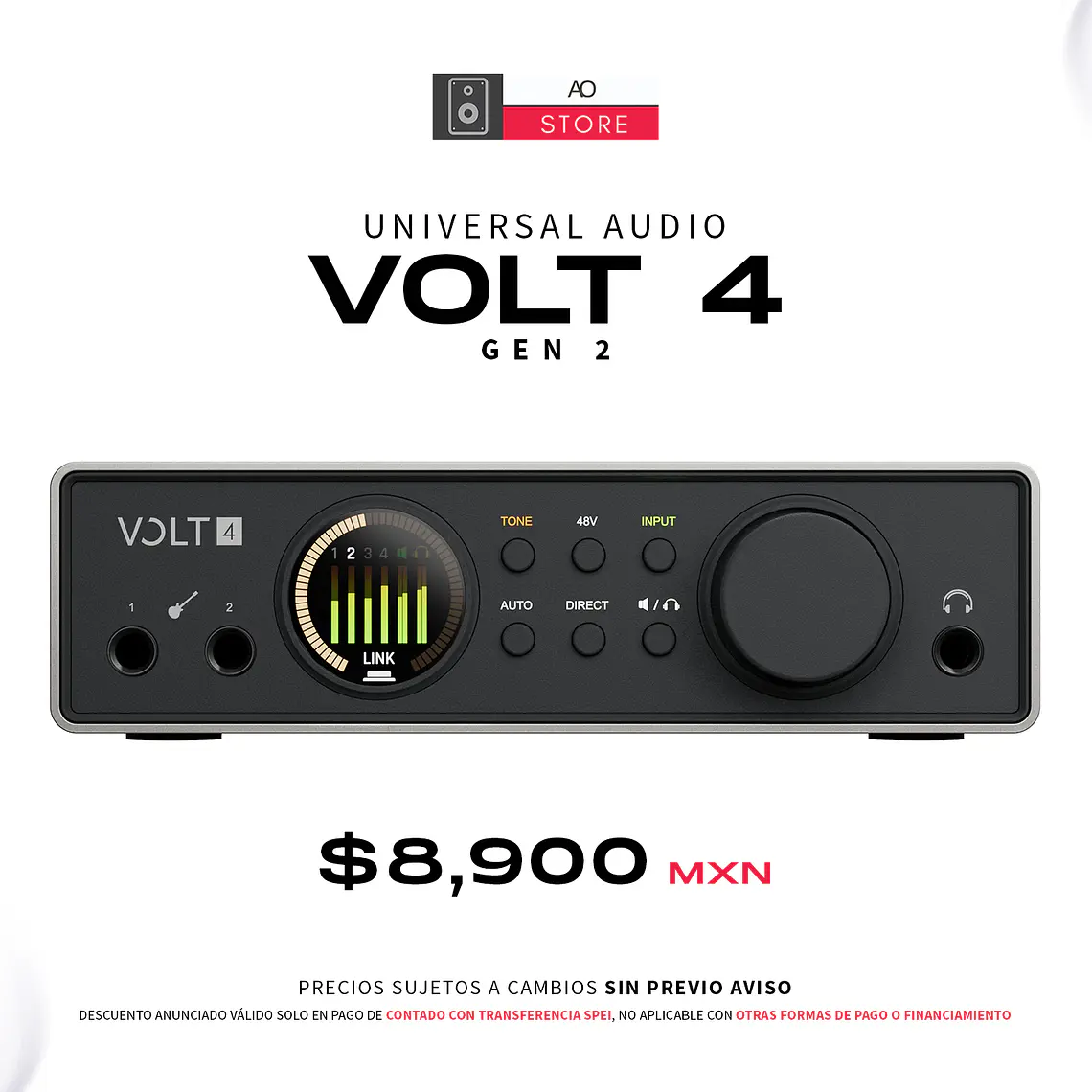 Universal Audio Volt 4 Gen 2 2