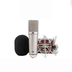 Neumann U87 Ai Set Z Nickel Micrófono Multipatrón