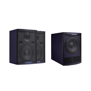 Funktion One F61 Bocina (2 Piezas) + SB8A Subwoofer Activo (1 Pieza) Sistema de Audio