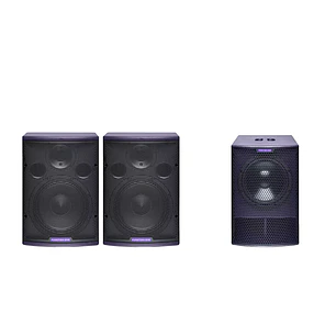 Funktion One F81.2 Bocina (2 Piezas) + SB10A Subwoofer Activo (1 Pieza) Sistema de Audio