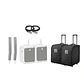 EV Electro Voice Evolve 50 White (2 Piezas) + Maletines con Ruedas (2 Piezas) + Cables (2 Piezas) - Miniatura 1