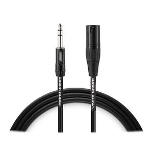 Warm Audio Cable Pro Series XLR Macho a Plug 6.3mm TRS Macho 1.8 Metros
