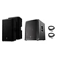 EV Electro Voice ZLX 15P G2 Bocina Activa (2 Piezas) + ELX200 18SP Subwoofer Activo (1 Pieza) + Cables (2 piezas) - Miniatura 1