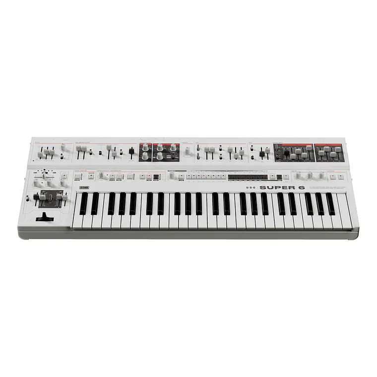 UDO Audio Super 6 ST49 Blanco Sintetizador Polifónico Híbrido 2