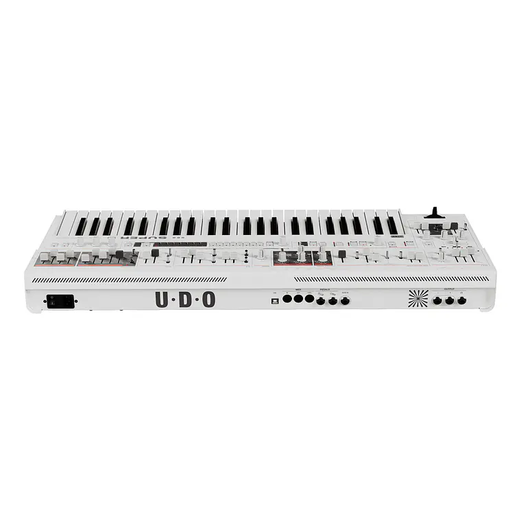 UDO Audio Super 6 ST49 Blanco Sintetizador Polifónico Híbrido 7