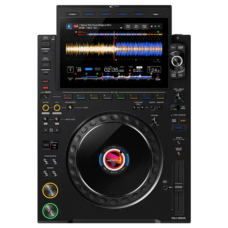 AlphaTheta CDJ 3000X (2 Piezas) + Alphatheta Euphonia  3