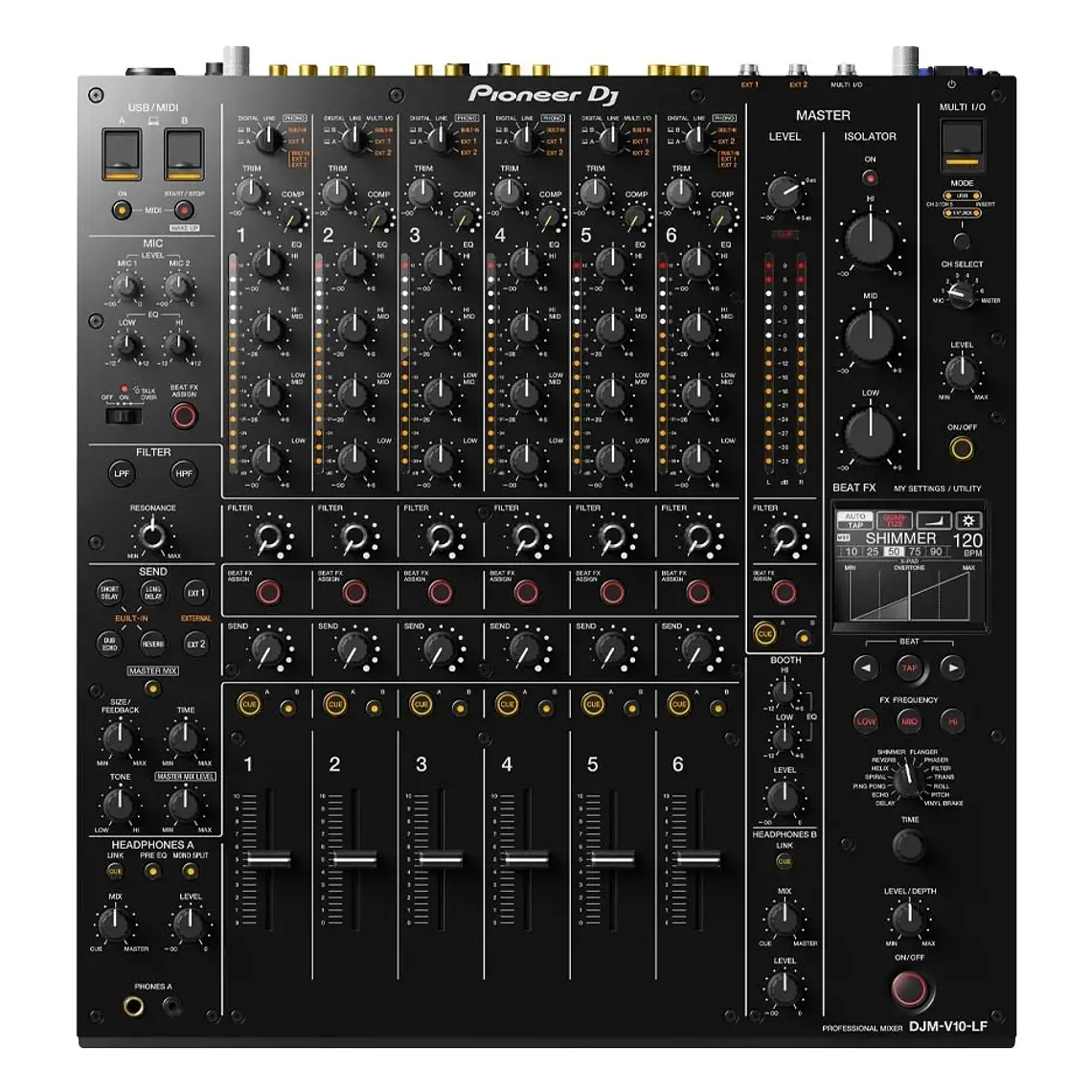 AlphaTheta CDJ 3000X (2 Piezas) + Pioneer DJ DJM V10 LF 5