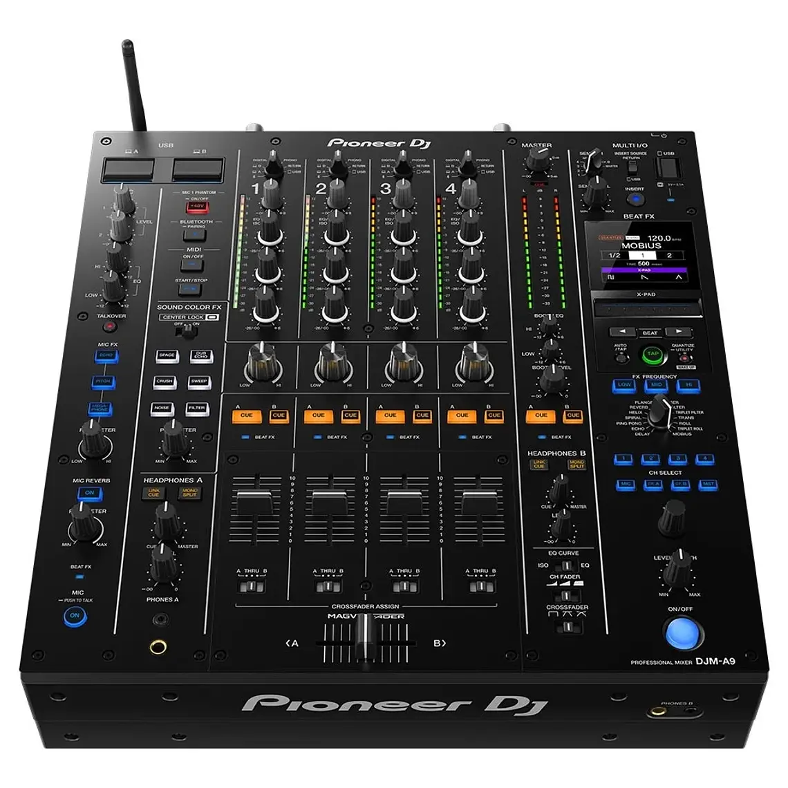 AlphaTheta CDJ 3000X (2 Piezas) + Pioneer DJ DJM A9 5
