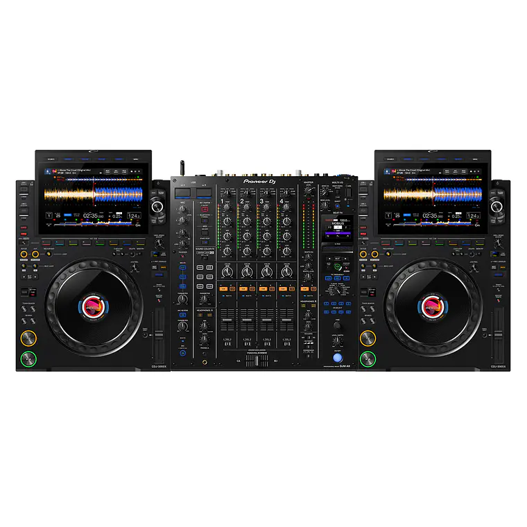 AlphaTheta CDJ 3000X (2 Piezas) + Pioneer DJ DJM A9 1