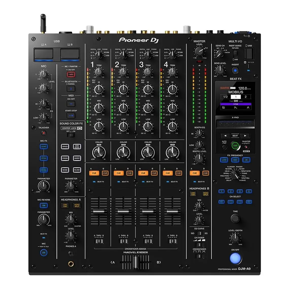 AlphaTheta CDJ 3000X (2 Piezas) + Pioneer DJ DJM A9 7