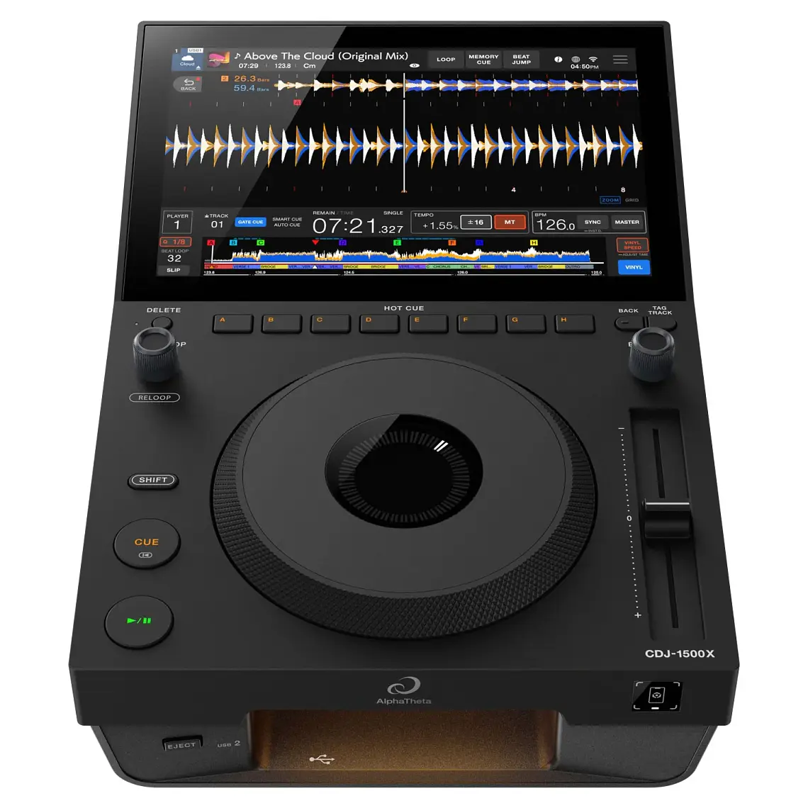 AlphaTheta CDJ 1500X (2 piezas) + AlphaTheta DJM V5 4