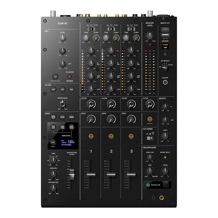 AlphaTheta CDJ 1500X (2 piezas) + AlphaTheta DJM V5 7