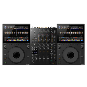 AlphaTheta CDJ 1500X (2 piezas) + AlphaTheta DJM V5