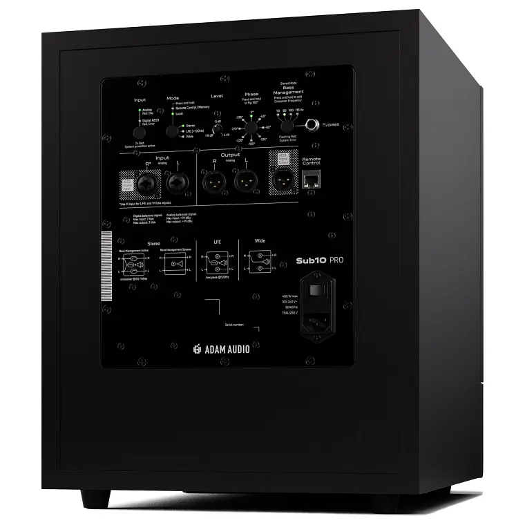 ADAM Audio Sub10 Pro Subwoofer Activo 2