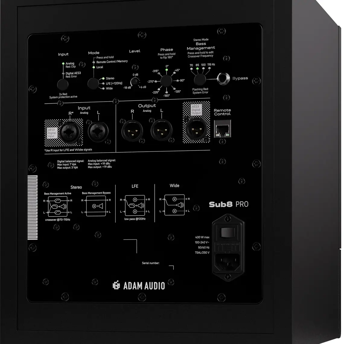 ADAM Audio Sub8 Pro Subwoofer Activo 2
