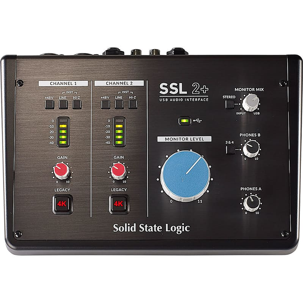 SOLID STATE LOGIC SSL 2+ Interfaz De Audio 2