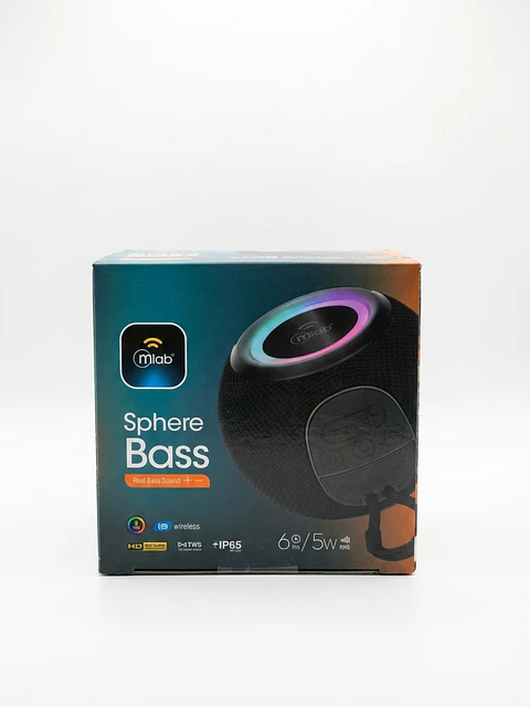 Parlante Bluetooth Mlab Sphere Bass 5W IP65 RGB