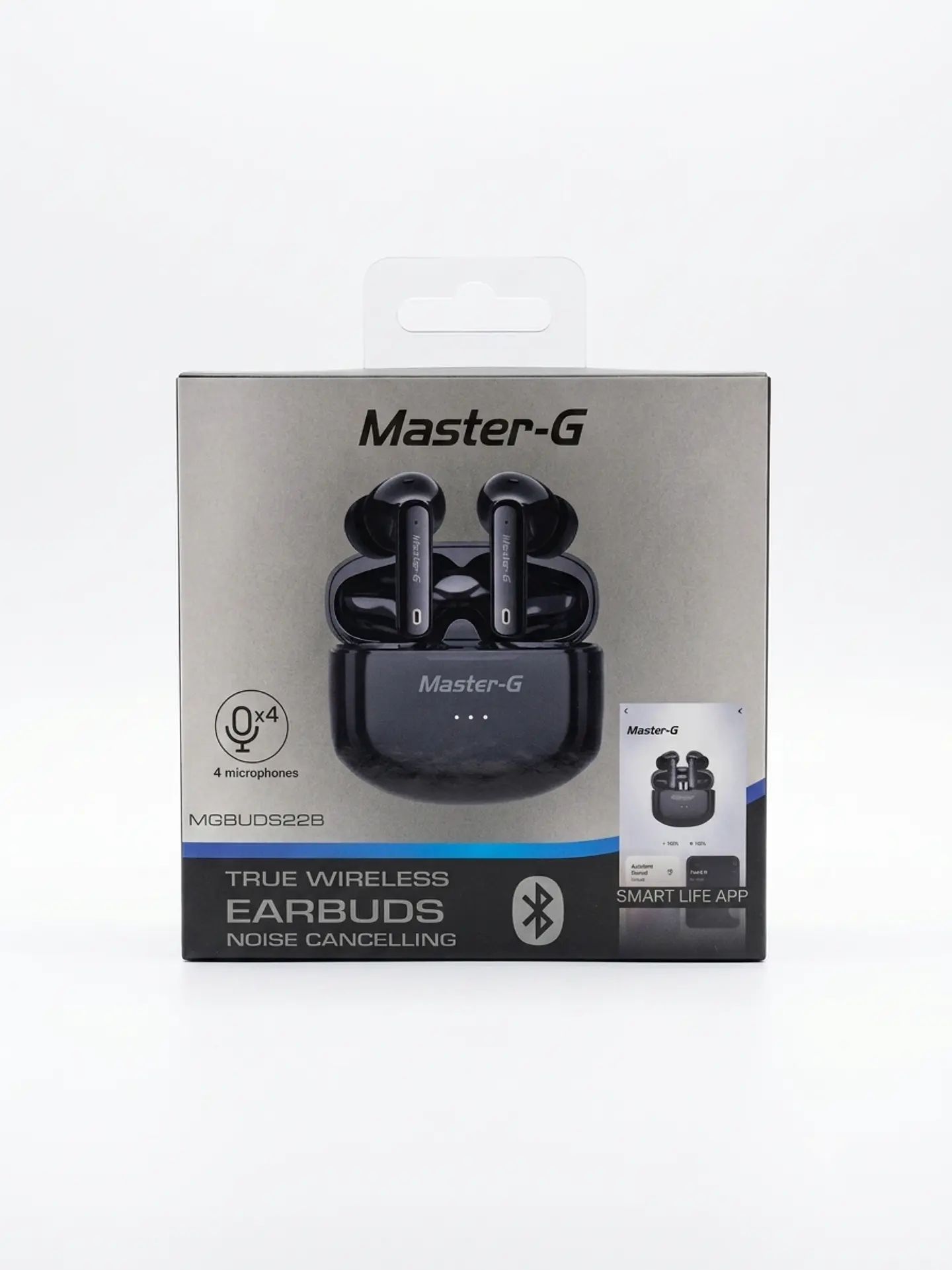 Auriculares Inalámbricos Master-G MGBUDS22B TWS Noise Cancelling 1