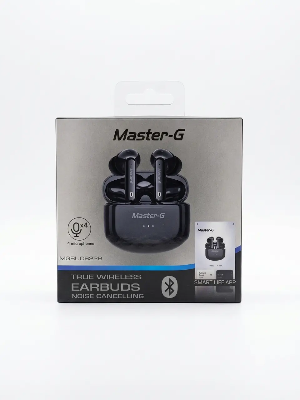 Auriculares Inalámbricos Master-G MGBUDS22B TWS Noise Cancelling 1
