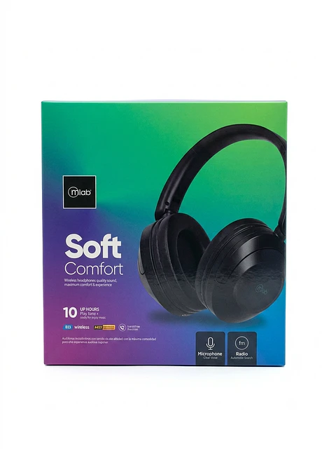 Audífonos Inalámbricos Microlab Soft Comfort 10 Horas FM