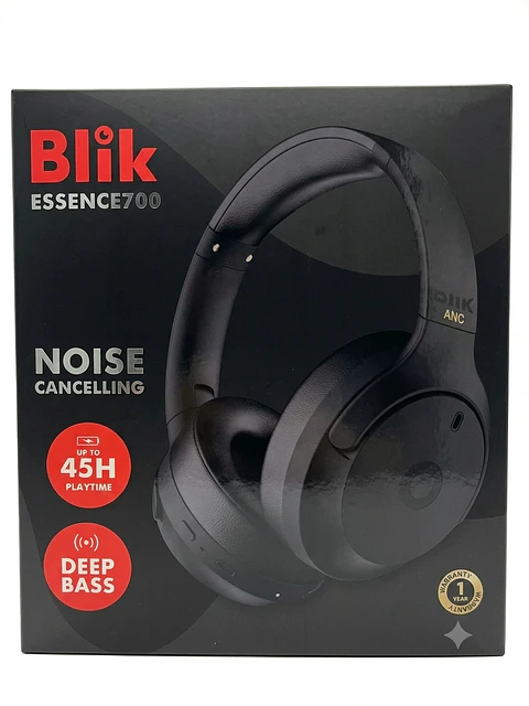 Audífonos Bluetooth Blik Essence 700 ANC 45 Hours Deep Bass