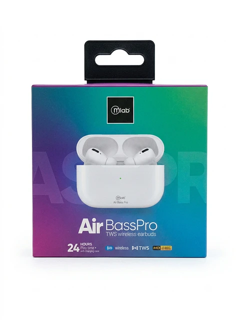 Audífonos Inalámbricos mlab Air BassPro TWS