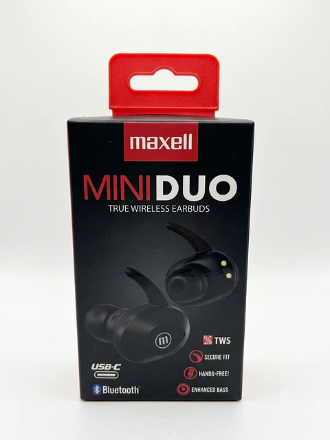 Audífonos Inalámbricos Maxell Mini Duo TWS