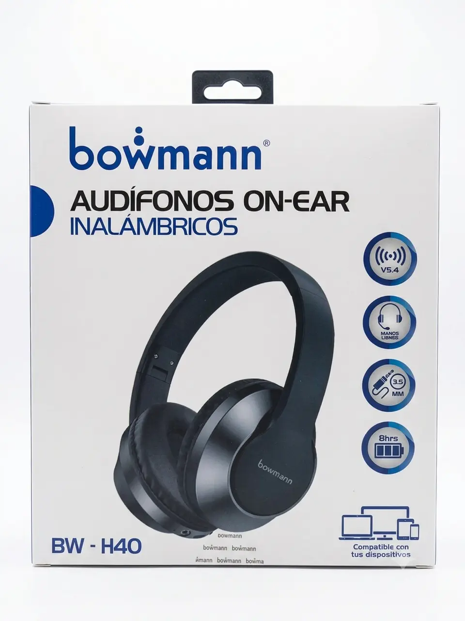 Audífonos Inalámbricos Bowmann BW-H40 On-Ear 1