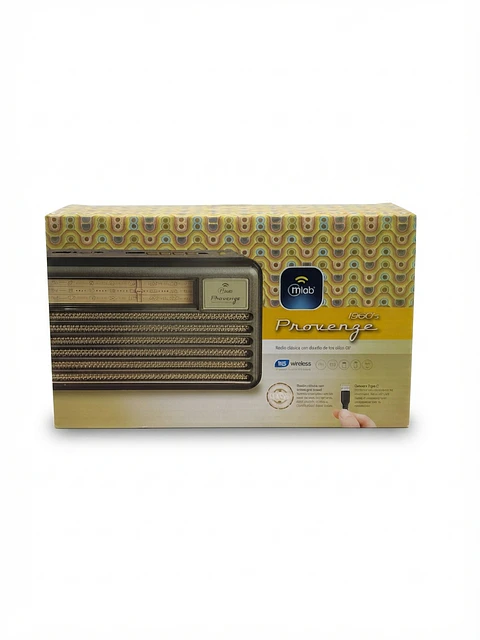 Radio Vintage Retro Microlab 1960's Provence Bluetooth USB-C