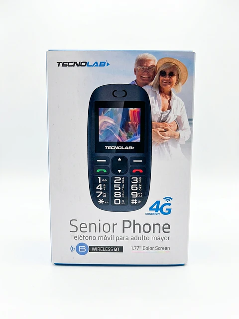 Telefono Celular Adulto Mayor Senior 4g Tecnolab