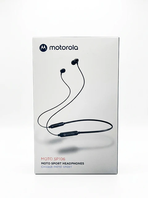 Audifonos Motorola SP106 In Ear Bluetooth Negro