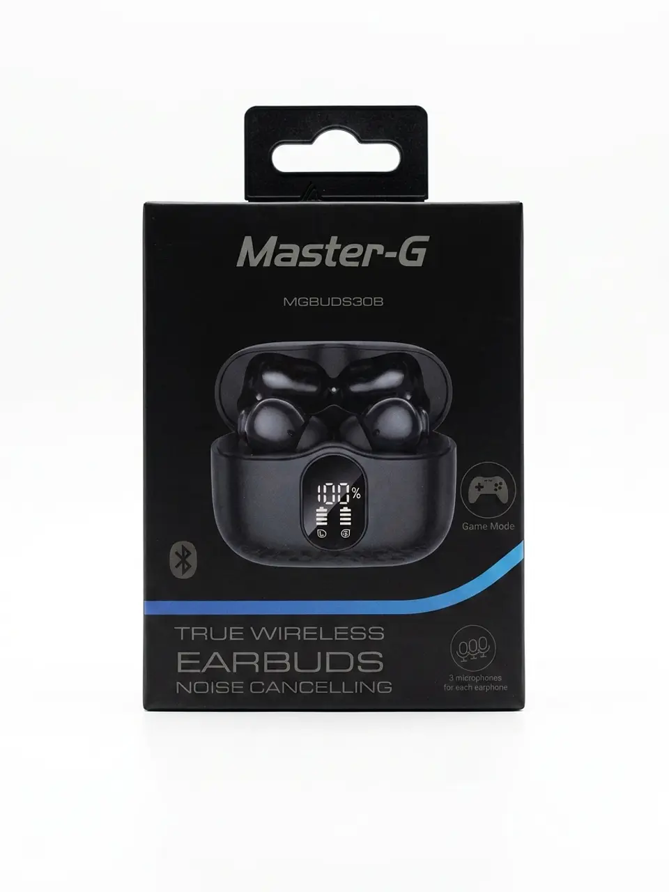 Audífonos Inalámbricos Master-G MGBUDS30B con Cancelación de Ruido y Modo Gamer 1