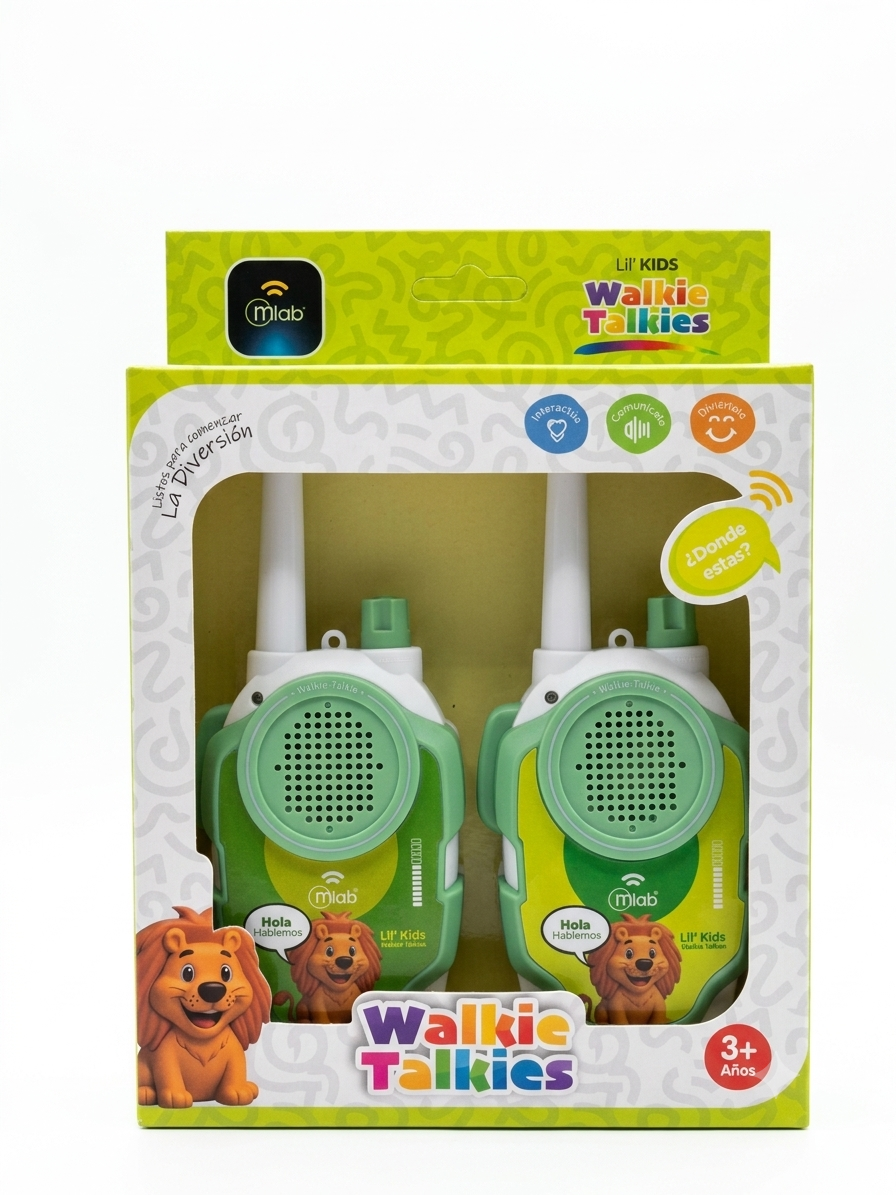 Set de Walkie Talkies Infantiles Mlab Lil' Kids (Pack x2)