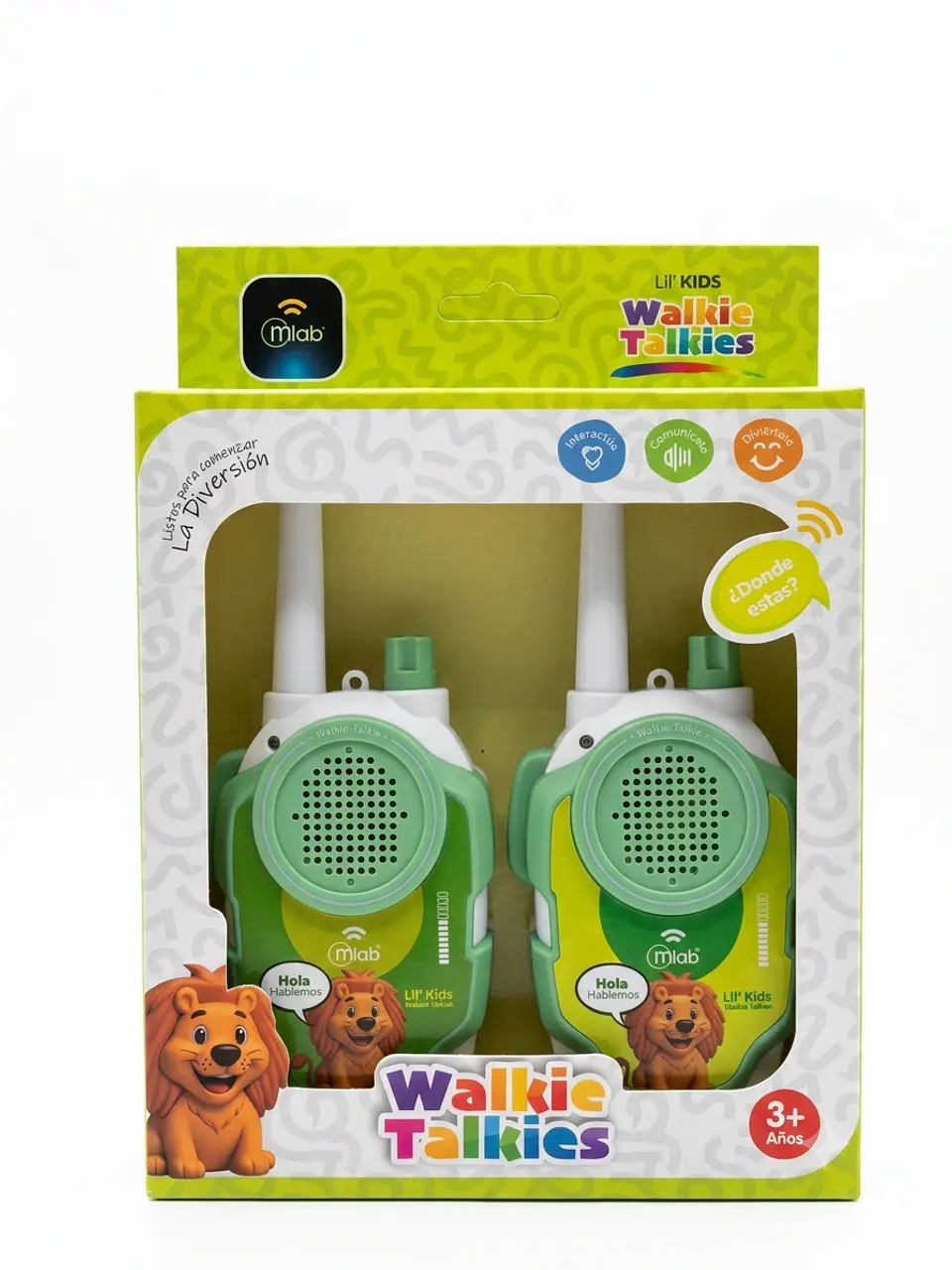 Set de Walkie Talkies Infantiles Mlab Lil' Kids (Pack x2) 1