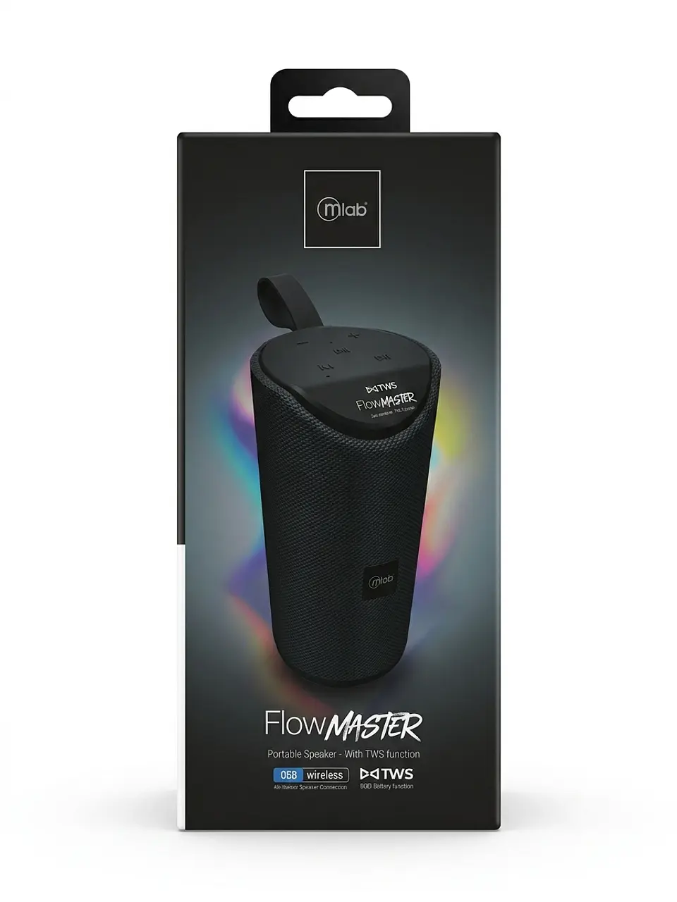 Parlante Portátil Inalámbrico mlab FlowMASTER con Función TWS 1