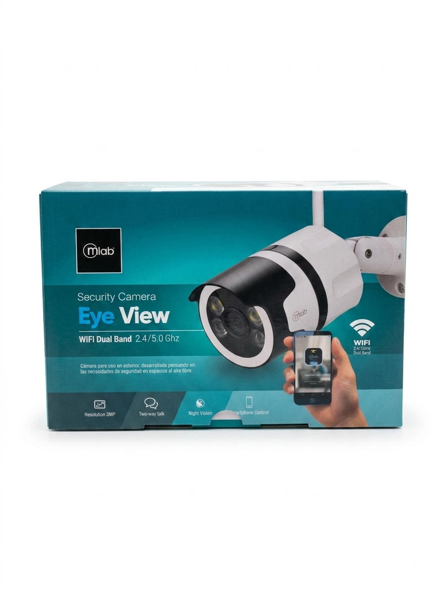 MLAB CAMARA WIFI 3MP PTZ DUAL BAND ROBOTIC LIGHT
