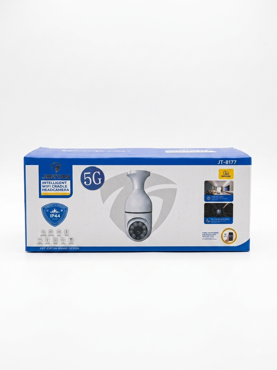 Cámara Ampolleta WiFi Full HD Visión 360° y Audio Bidireccional Jortan JT-8177