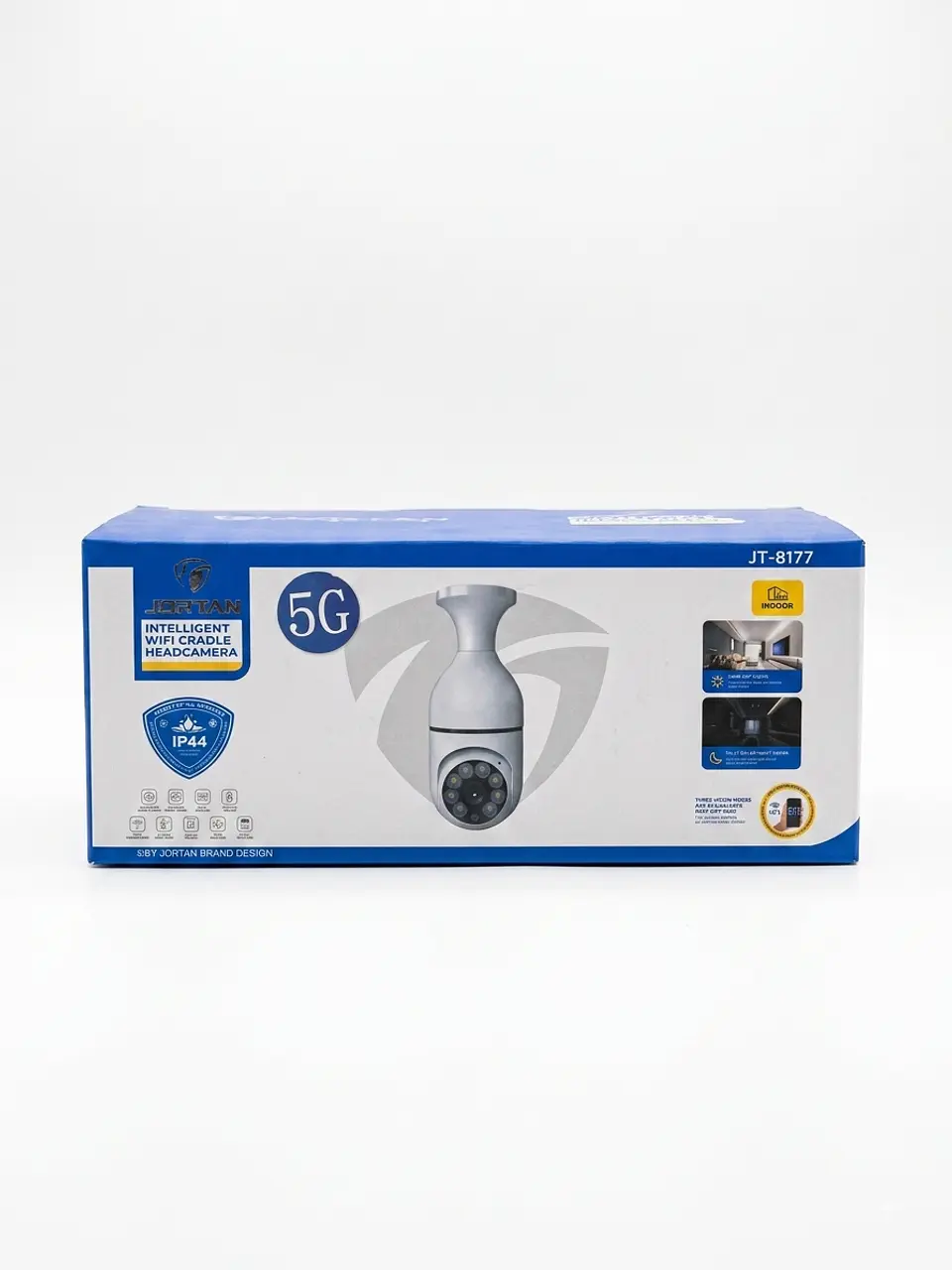 Cámara de Seguridad JORTAN JT-8177 WiFi 5G Tipo Ampolleta IP44 / Visión Nocturna 1