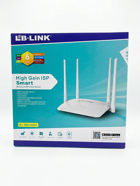 Router Wi-FiLB-LINK High Gain ISP Smart 6 en 1